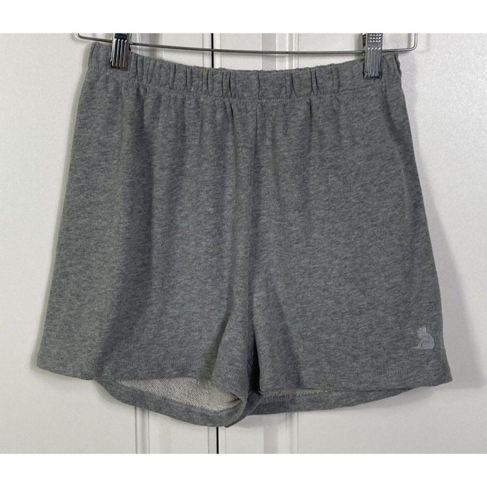 Kuwalla Tee Womens Size S 100% Cotton French Terry Sweatshorts Gray Pull On Cozy